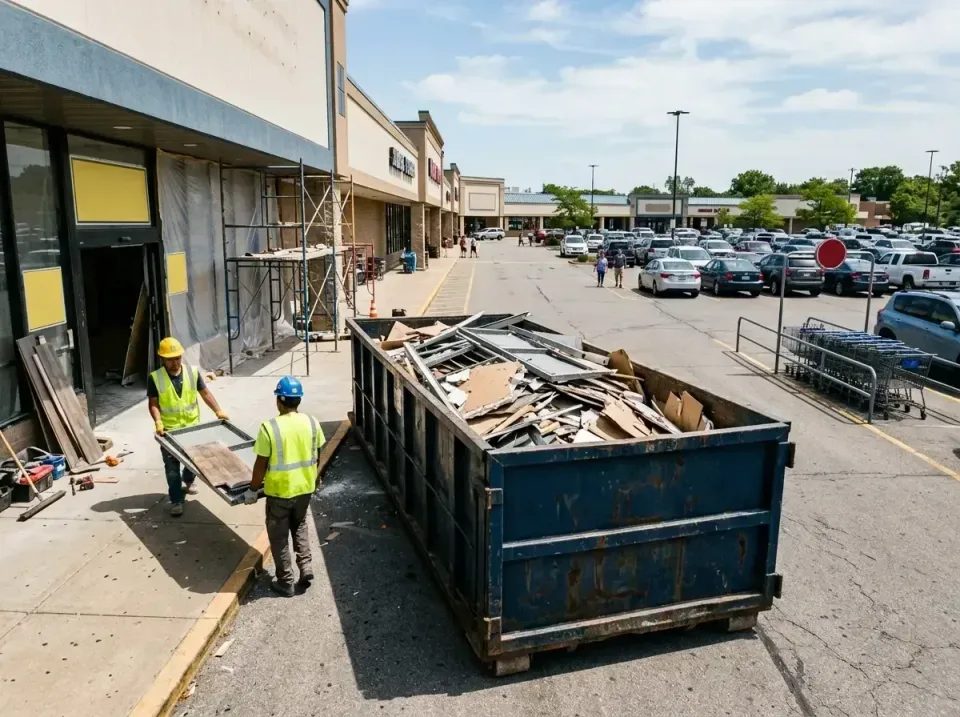 retail-store-renovation-debris-003 — frequently asked questions, Roll-off Dumpster Rentals in Medford Lakes, NJ